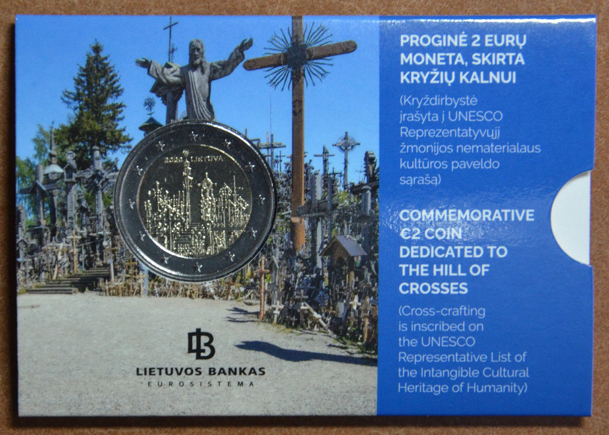 2 Euro Litvánia 2020 - A keresztek hegye (BU)