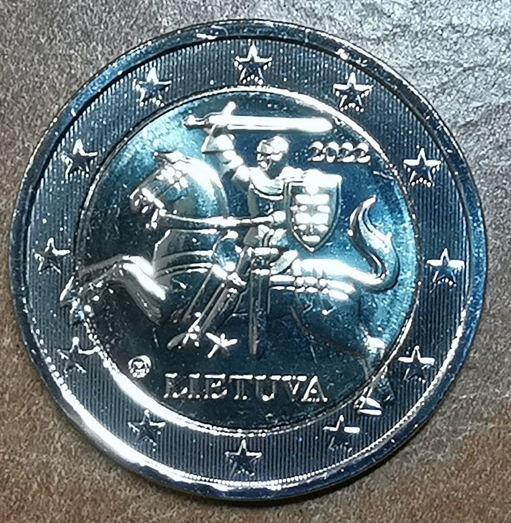 2 euro Litvánia 2022 (UNC)