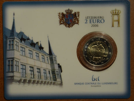 2 Euro Luxemburg 2006 -  Guillaume nagyherceg 25. születésnapja (BU kártya)