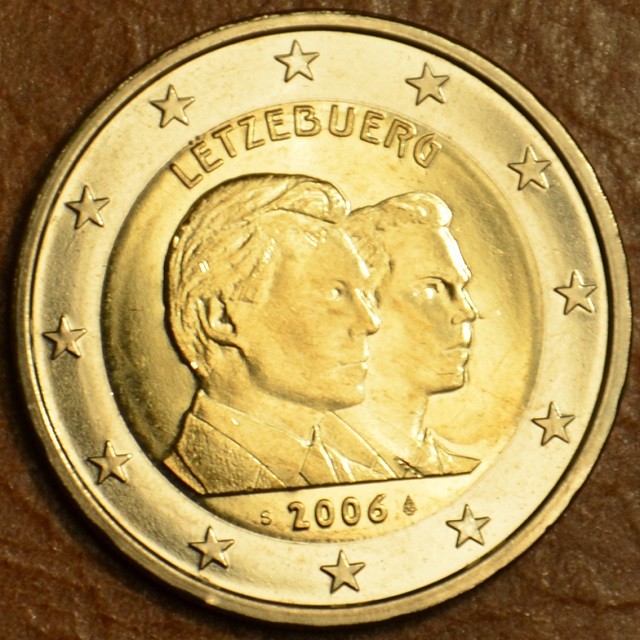 2 Euro Luxemburg 2006 -  Guillaume nagyherceg 25. születésnapja (UNC)