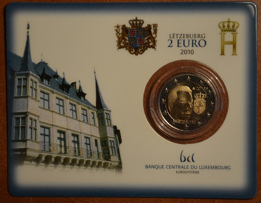 2 Euro Luxemburg 2010 - A nagyherceg címere (BU)