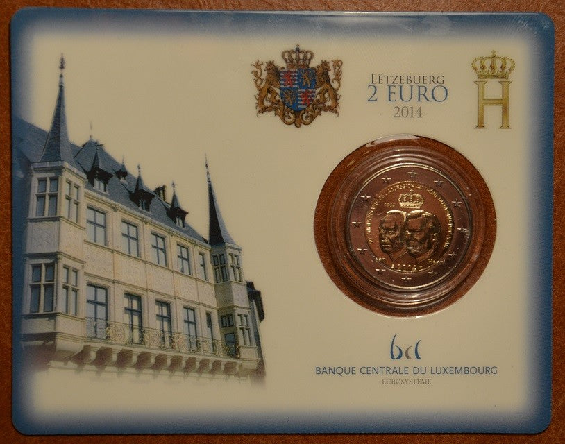 2 Euro Luxemburg 2014 - János luxemburgi nagyherceg trónra lépésének 50. évfordulója (BU)