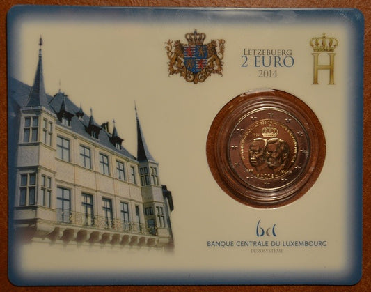 2 Euro Luxemburg 2014 - János luxemburgi nagyherceg trónra lépésének 50. évfordulója (BU)