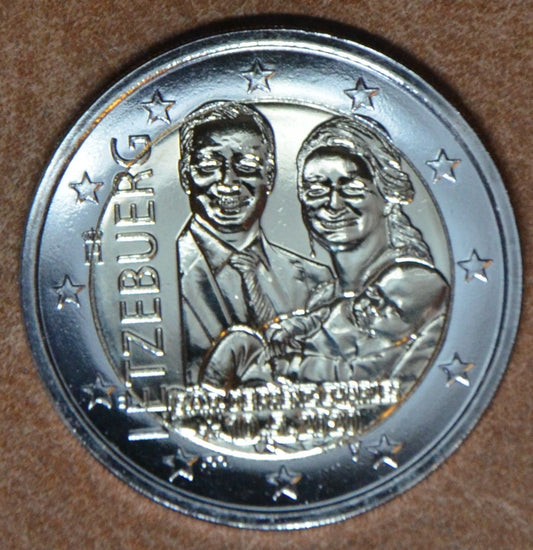 2 Euro Luxemburg 2020 - Károly herceg születése relief/híd verzió (UNC)