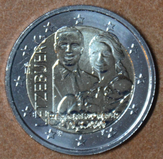 2 Euro Luxemburg 2020 - Károly herceg születése relief/oroszlán verzió (UNC)