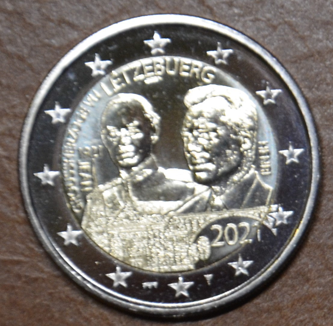 2 Euro Luxemburg 2021 - Jean nagyherceg születésének 100. évfordulója relief/híd verzió (UNC)