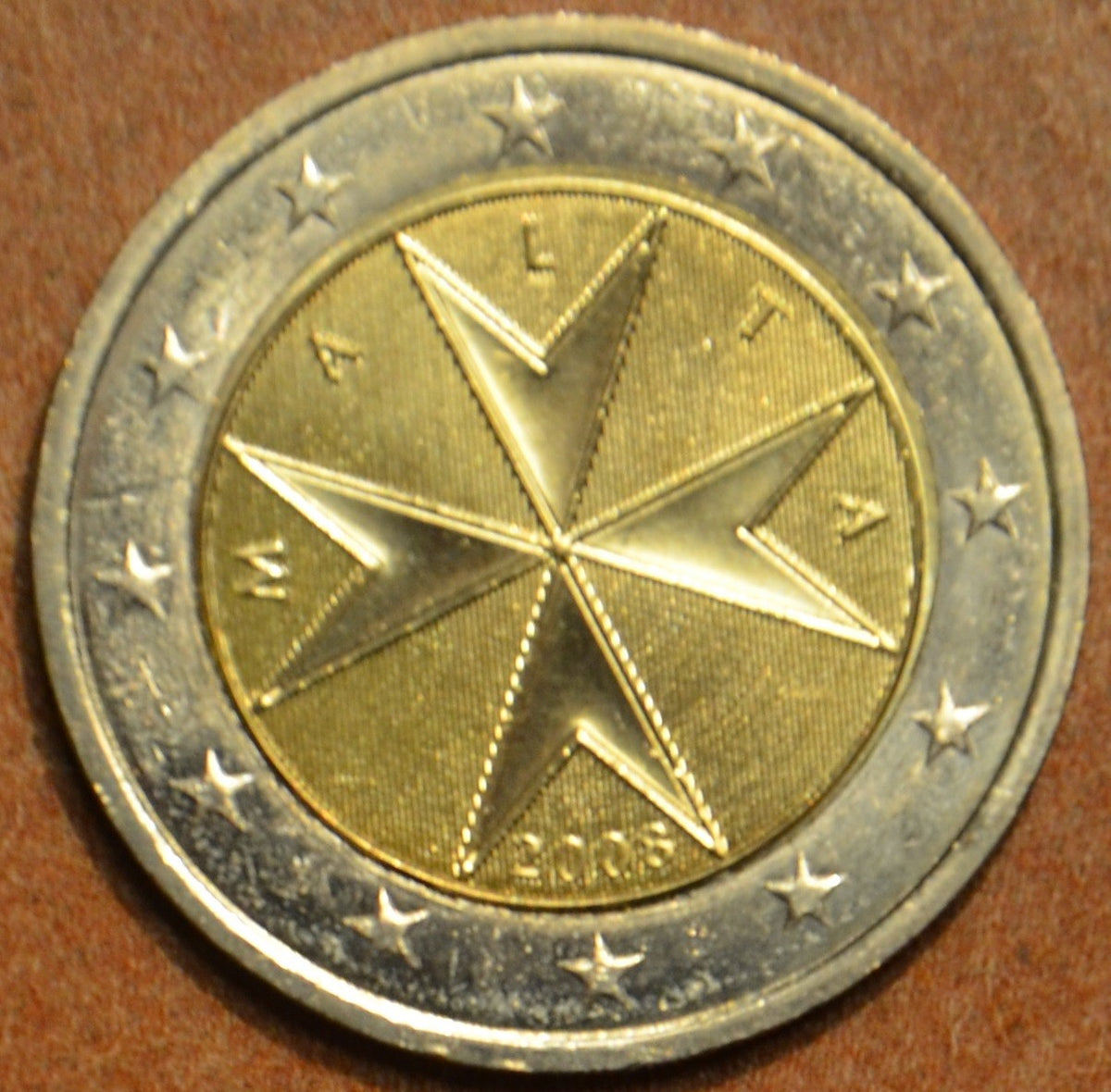 2 Euro Málta 2008 (UNC)