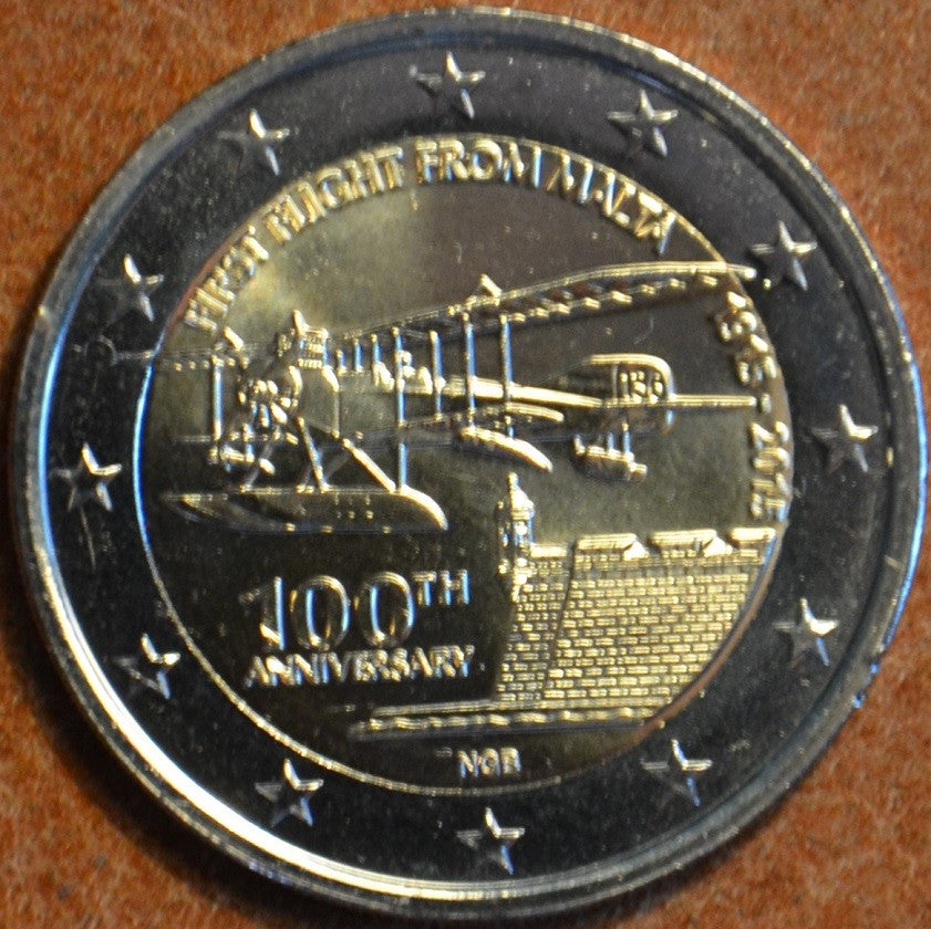 2 Euro Málta 2015 - A első repülés  (UNC)