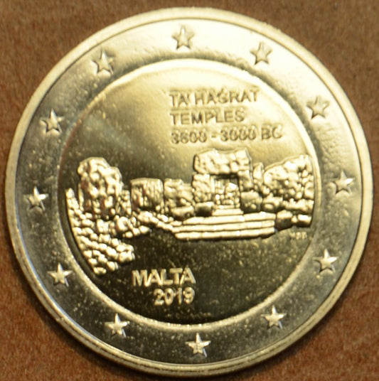 2 Euro Málta 2019 Ta' Hagrat - "F" verjegy (UNC)