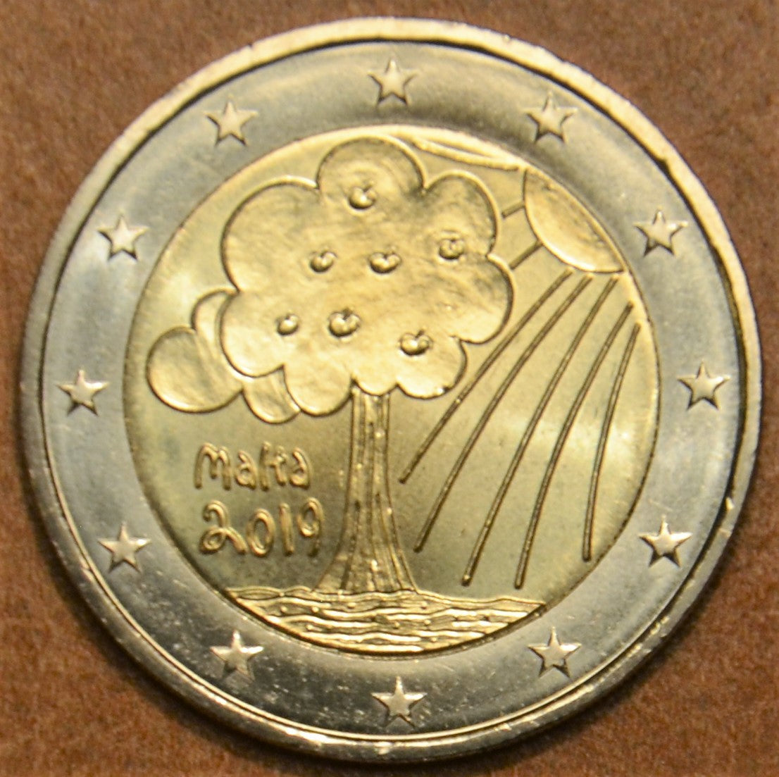 2 Euro Málta 2019 - Természet és környezetvédelem (UNC)