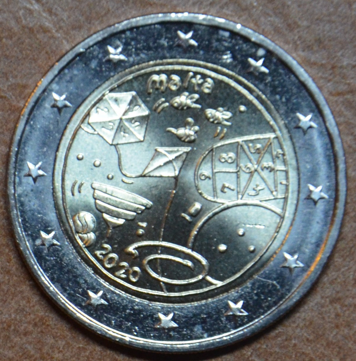 2 Euro Malta 2020 Játékok (UNC)