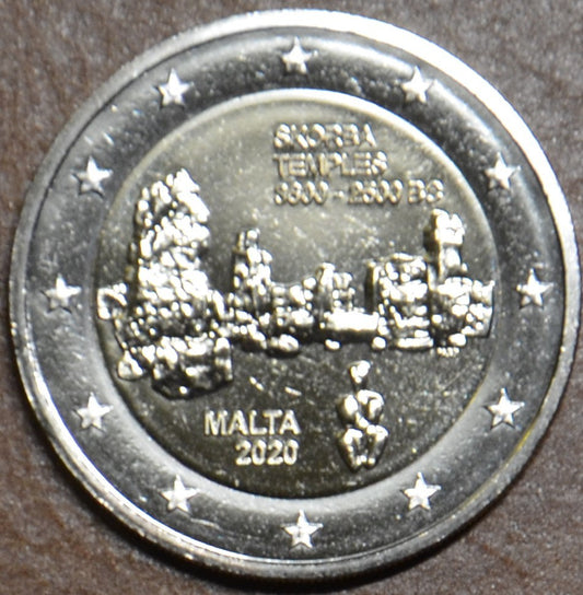 2 Euro Málta 2020 Ta’ Skorba - "F" verjeggyel (UNC)