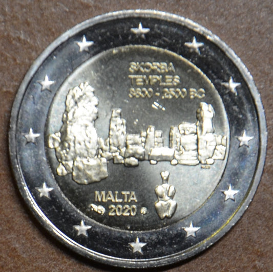 2 Euro Málta 2020 Ta’ Skorba francia verjeggyel (UNC)