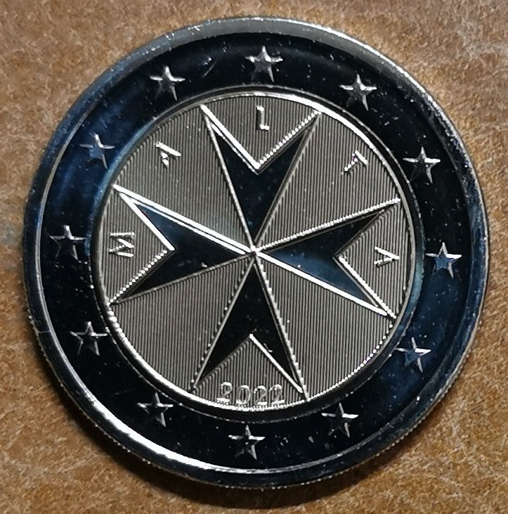 2 Euro Málta 2022 (UNC)