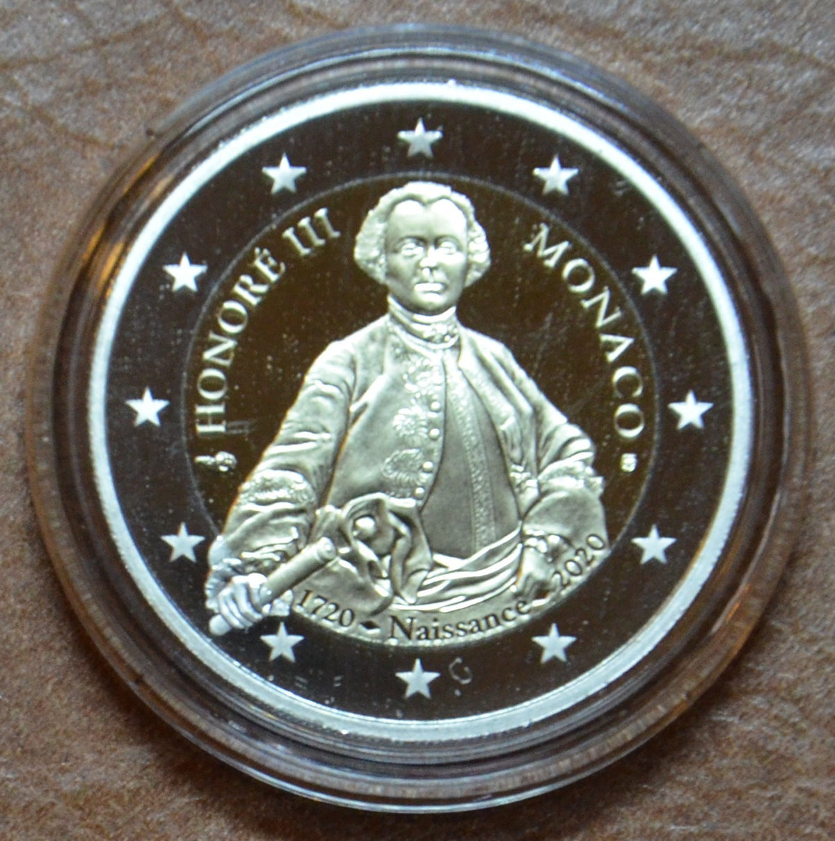 2 Euro Monaco 2020 - Prince Honore III. (Proof)