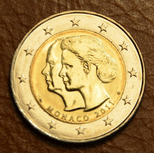 2 Euro Monakó 2011 - Albert herceg és Charlene Wittstock esküvője (UNC)