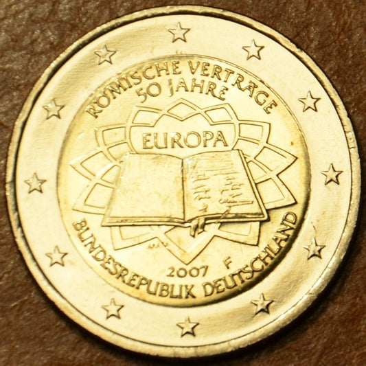 2 Euro Németország 2007  "F" 50 éves a Római szerződés (UNC)