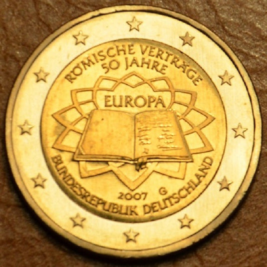 2 Euro Németország 2007  "G" 50 éves a Római szerződés (UNC)