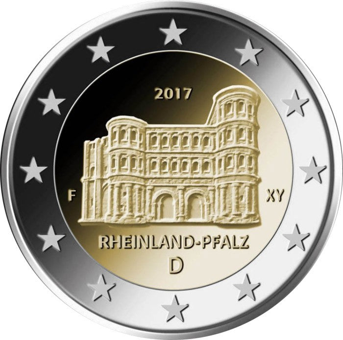 2 Euro Németország 2017 "A" Porta Nigra (UNC)