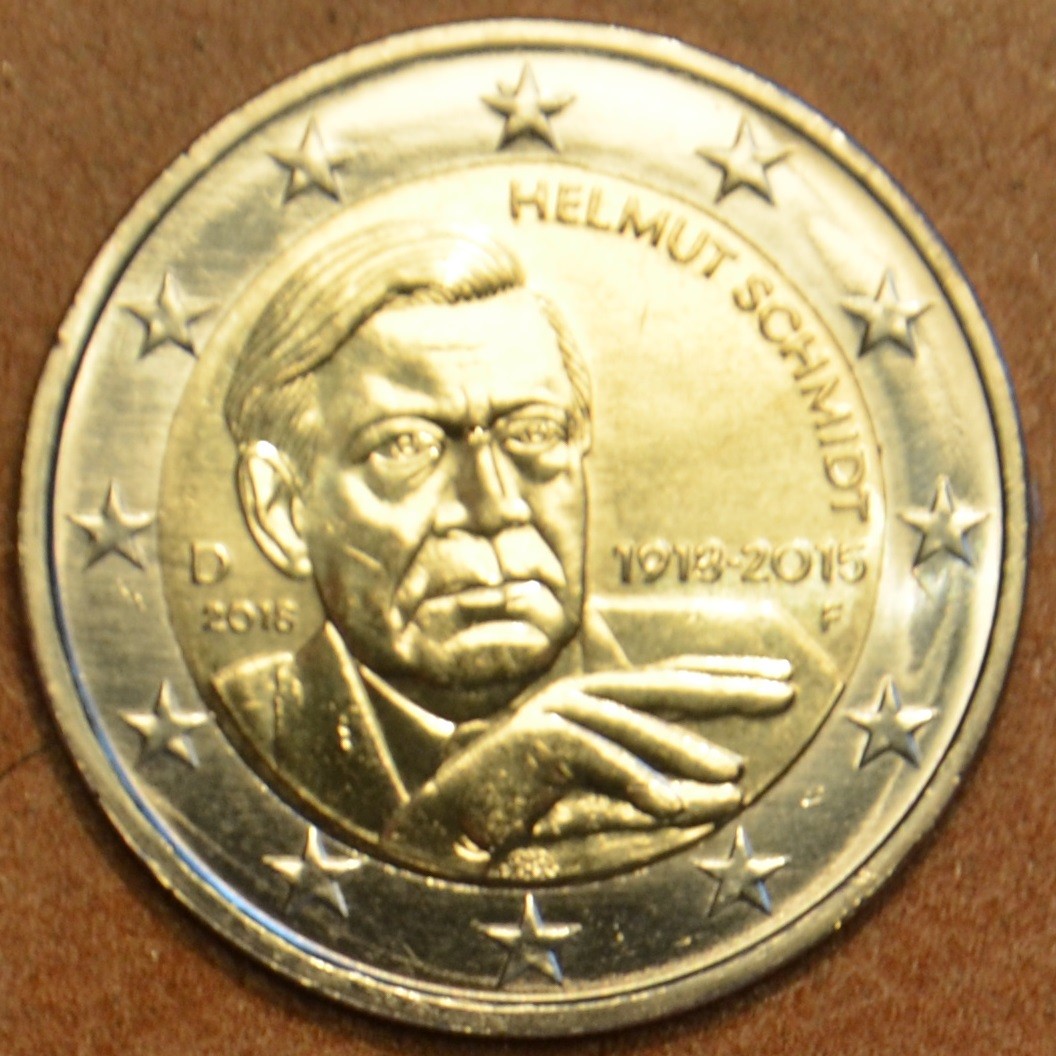 2 Euro Németország 2018  "F" Helmut Schmidt (UNC)