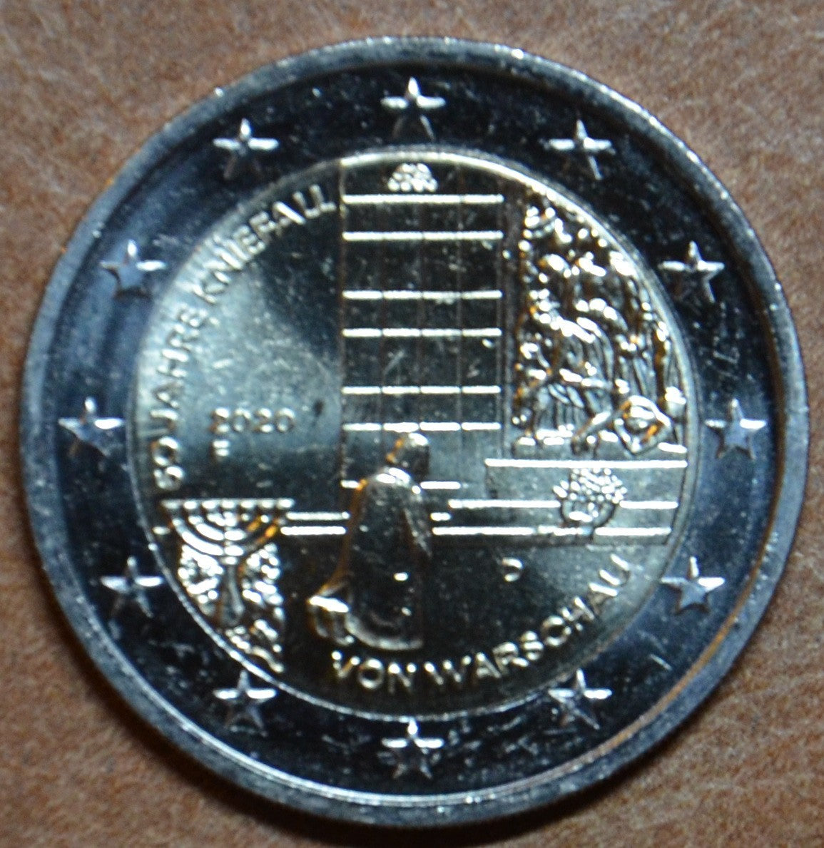 2 Euro Németország 2020 "F" 50 éves a „varsói térdhajtás” (UNC)