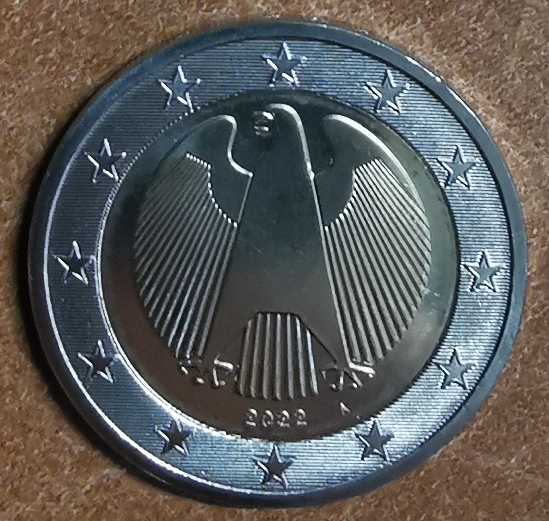 2 Euro Németország 2022 "A" (UNC)