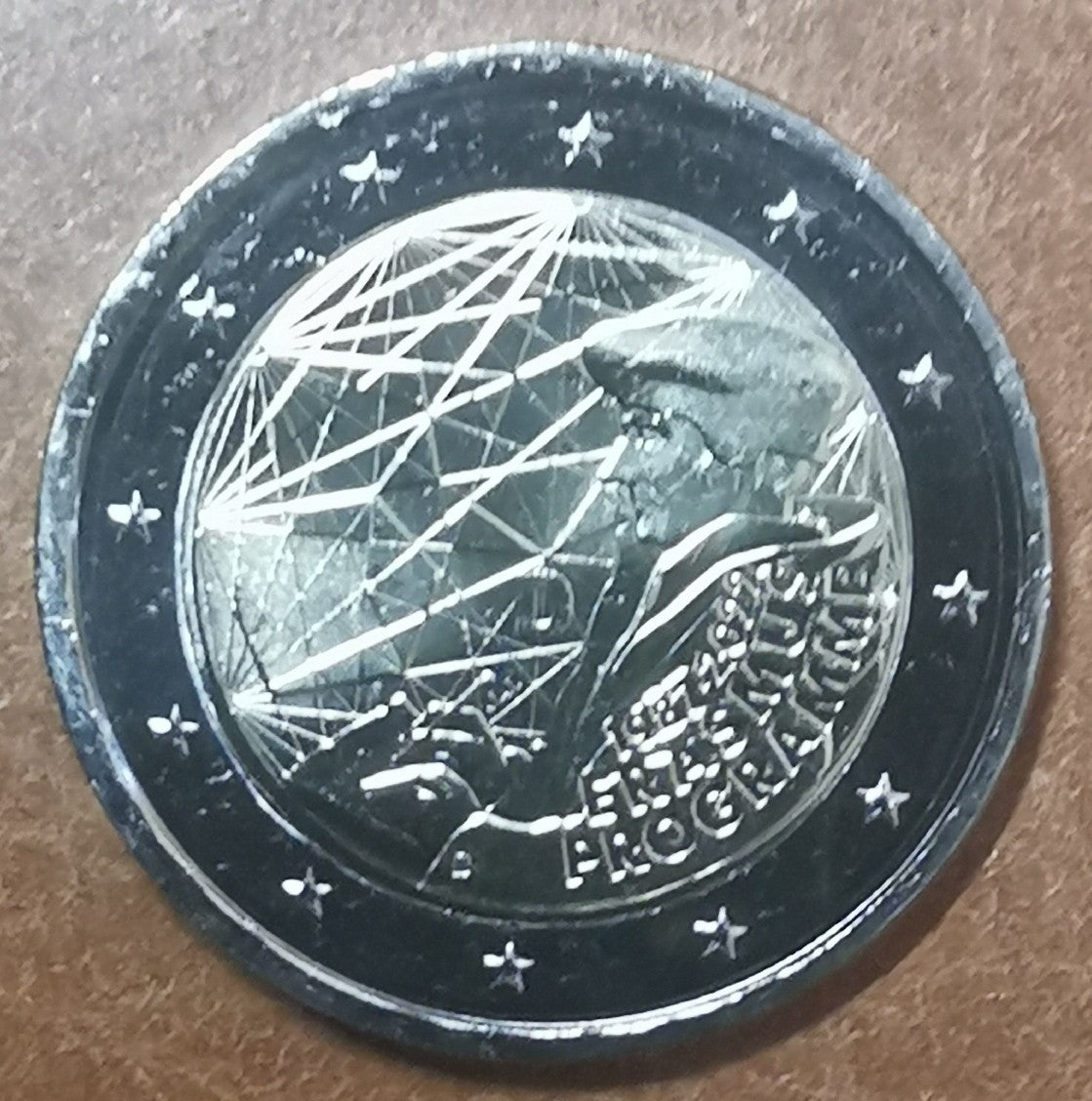 2 Euro Németország 2022 "D" - Erasmus Program (UNC)