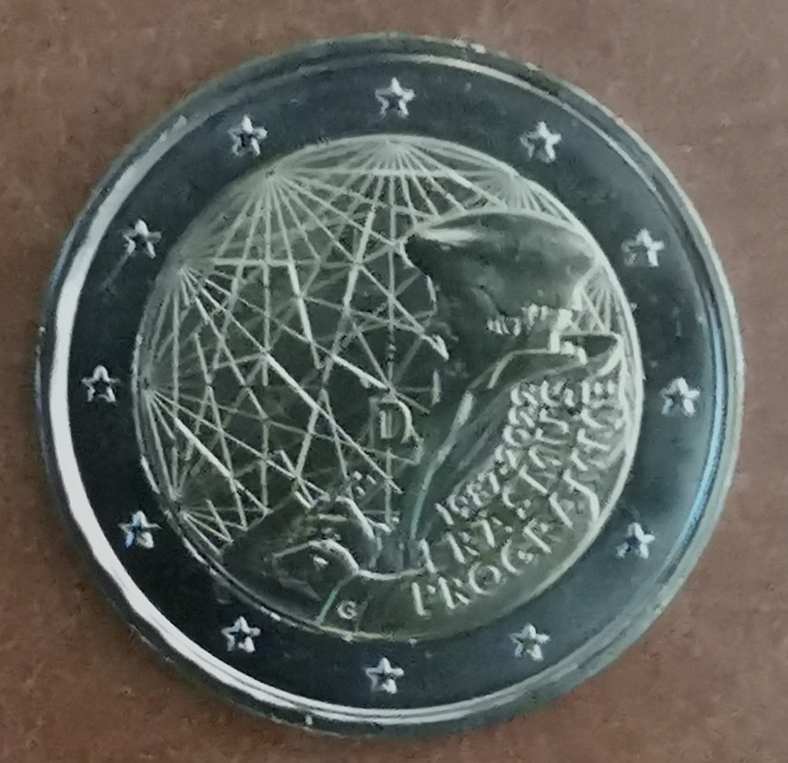 2 Euro Németország 2022 "G" - Erasmus Program (UNC)