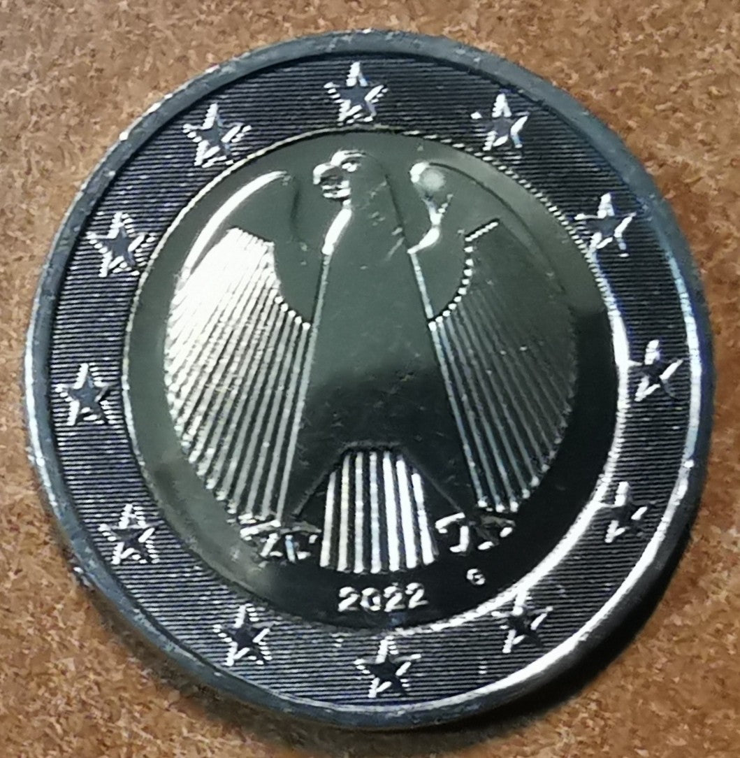 2 Euro Németország 2022 "G" (UNC)