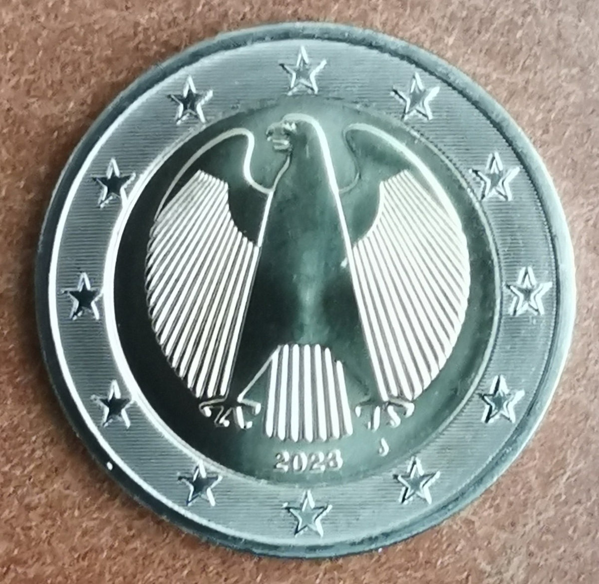 2 Euro Németország 2023 "J" (UNC)