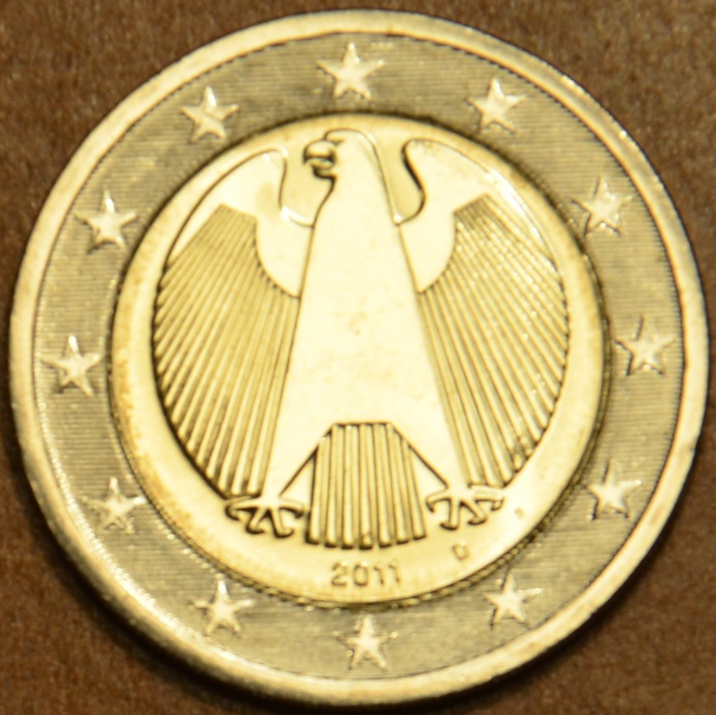 2 Euro Németország "D" 2011 (UNC)