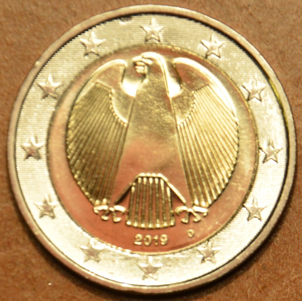 2 Euro Németország "D" 2019 (UNC)