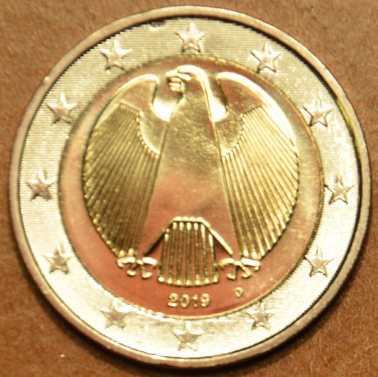 2 Euro Németország "D" 2019 (UNC)
