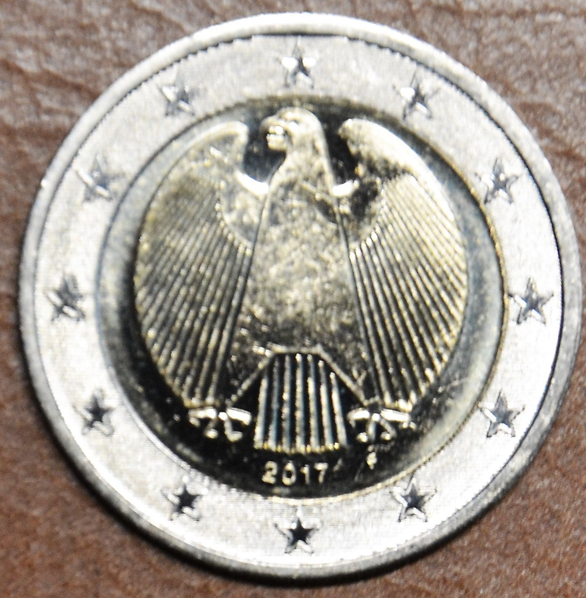 2 Euro Németország "F" 2017 (UNC)