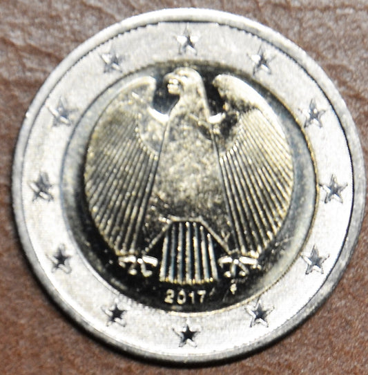 2 Euro Németország "F" 2017 (UNC)