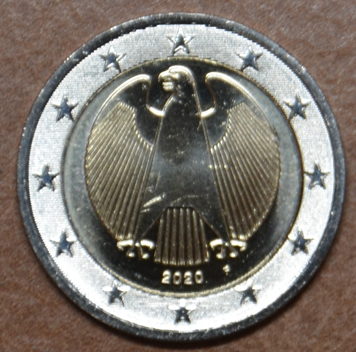 2 Euro Németország "F" 2020 (UNC)