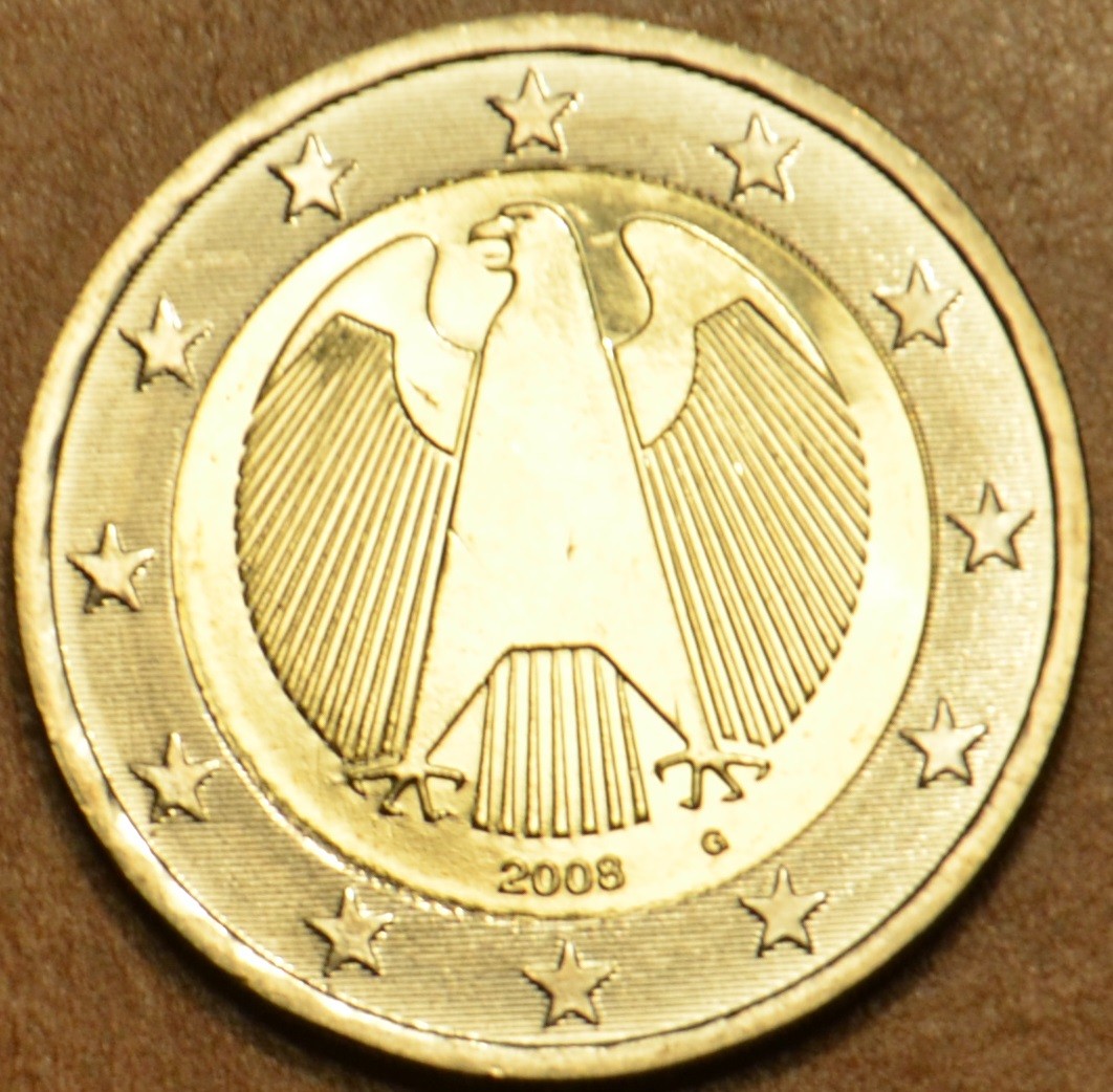 2 Euro Németország "G" 2008 (UNC)