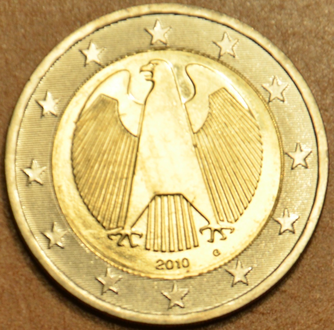 2 Euro Németország "G" 2010 (UNC)
