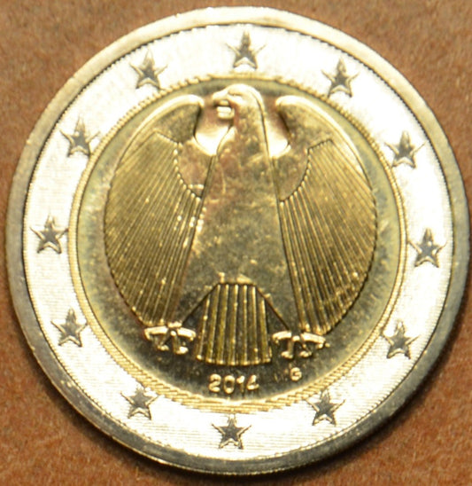 2 Euro Németország "G " 2014 (UNC)