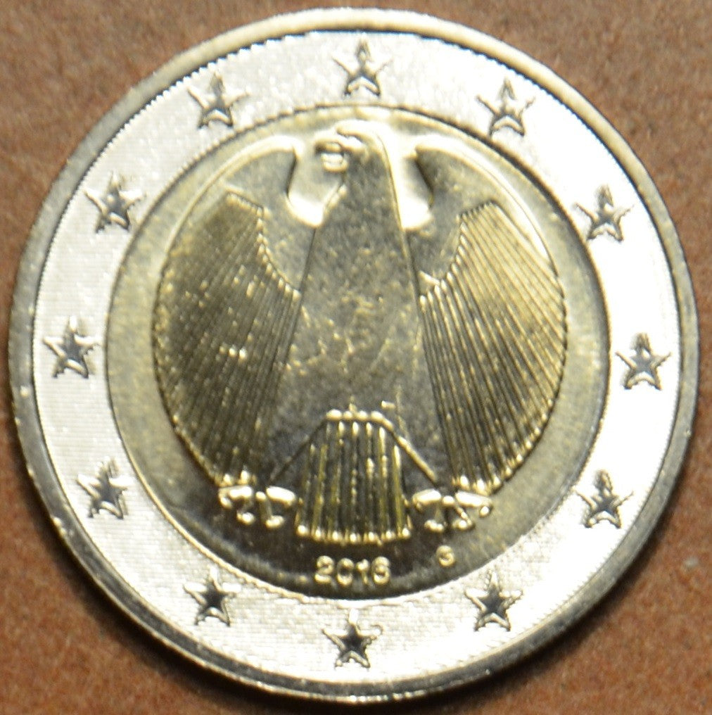2 Euro Németország "G" 2016 (UNC)