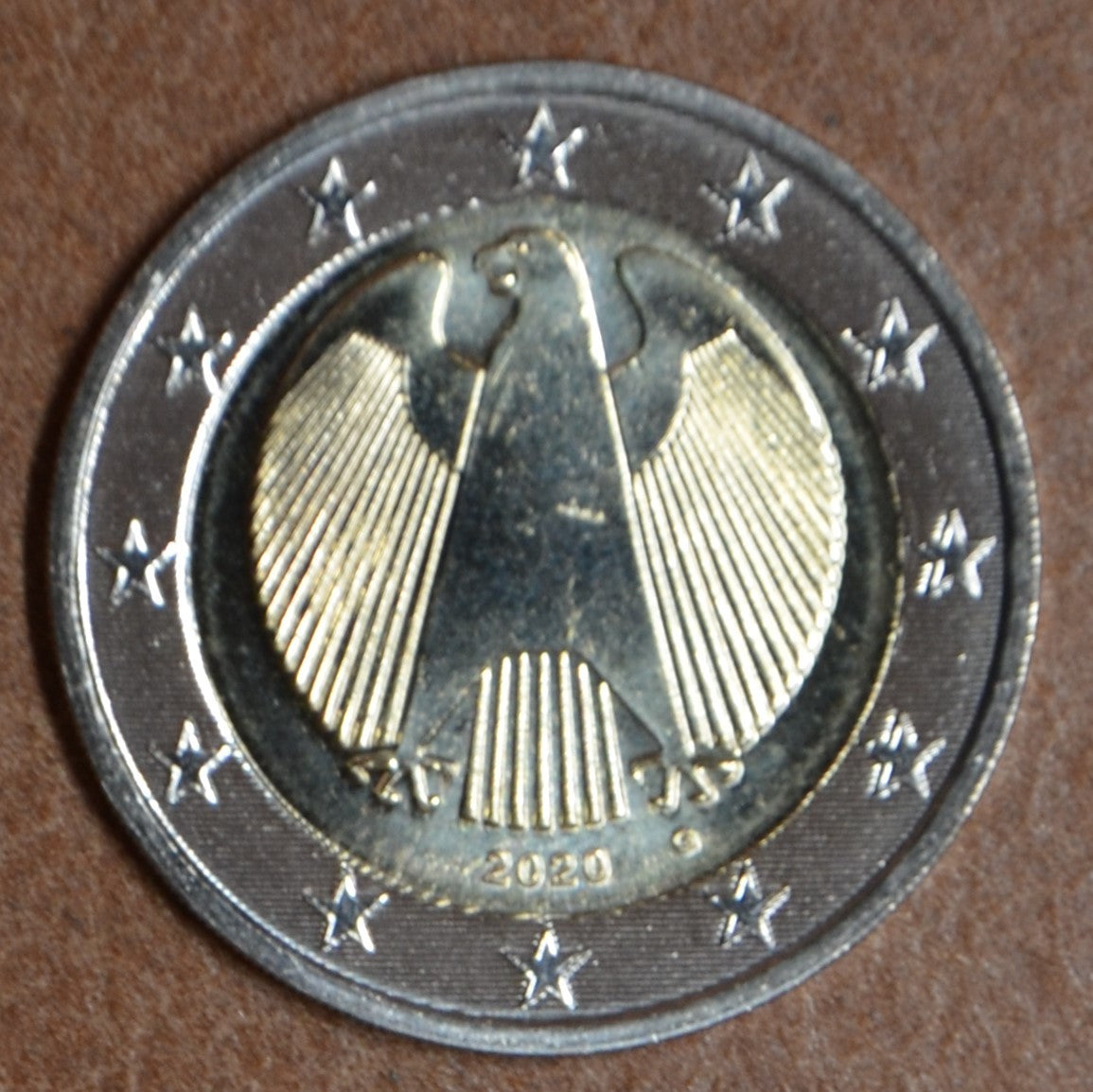 2 Euro Németország "G" 2020 (UNC)