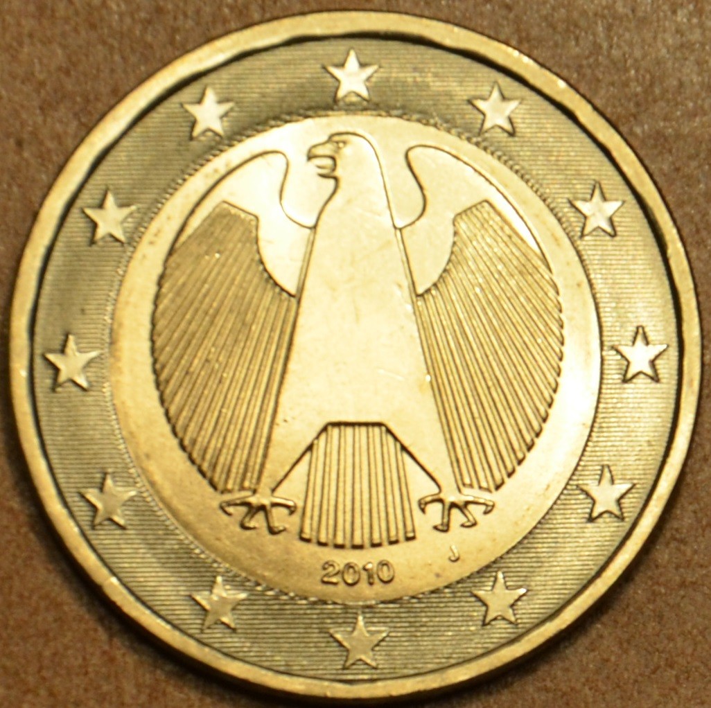 2 Euro Németország "J" 2010 (UNC)