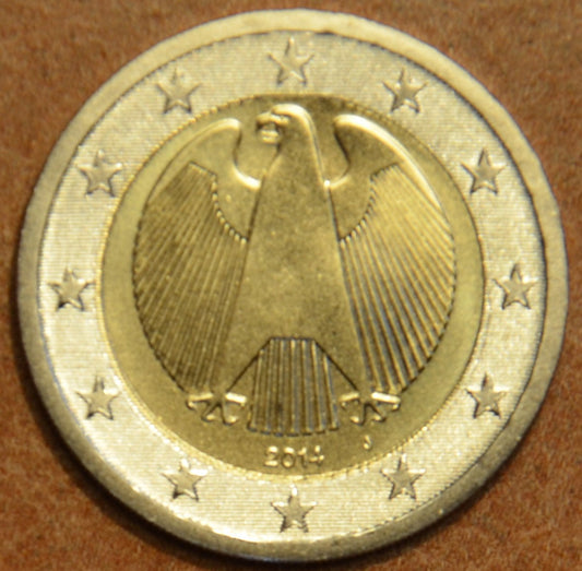 2 Euro Németország "J" 2014 (UNC)