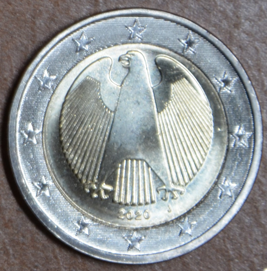 2 Euro Németország "J" 2020 (UNC)