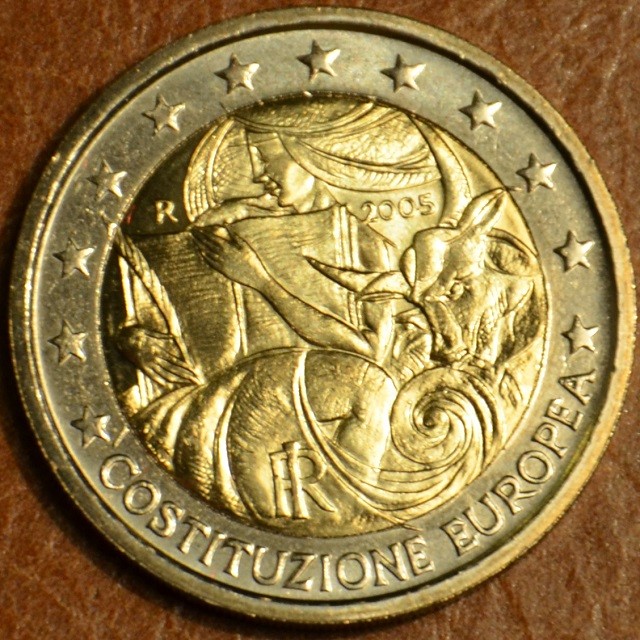 2 Euro Olaszország 2005 - Az Európai Alkotmány aláírásának elsõ évfordulója (UNC)