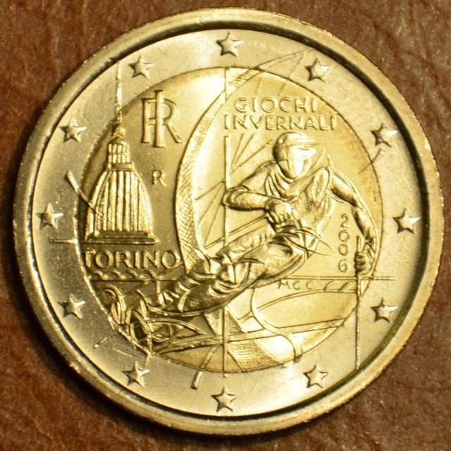 2 Euro Olaszország 2006 - XX. Téli Olimpiai Játékok - Torino, 2006 (UNC)