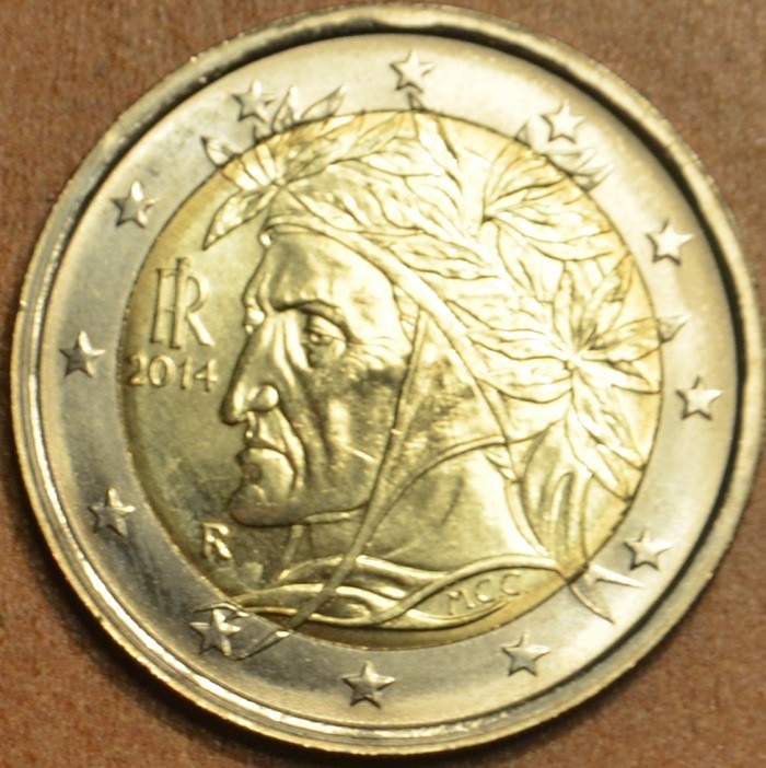 2 Euro Olaszország 2014 (UNC)