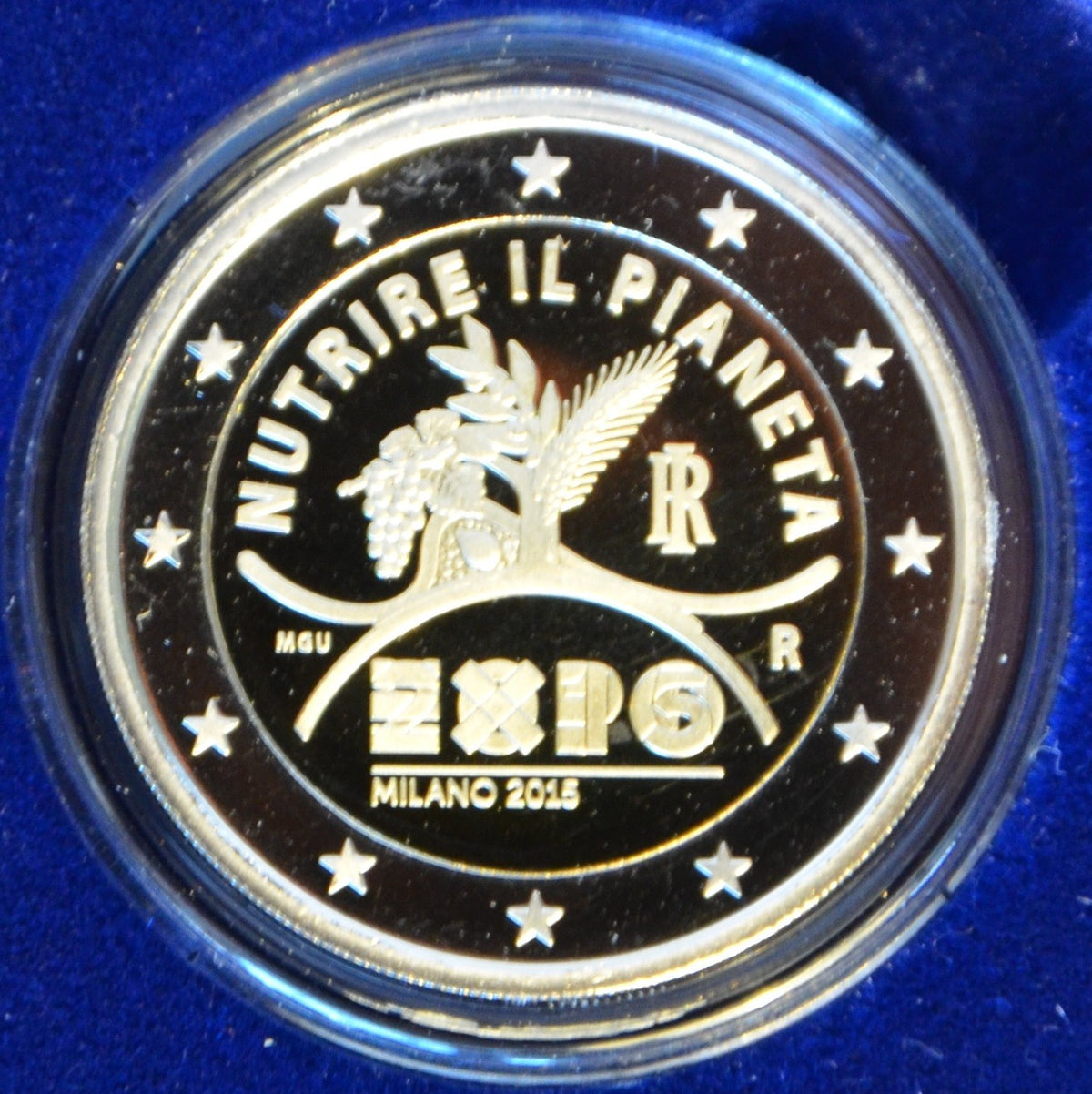 2 Euro Olaszország 2015 - EXPO Milano 2015 (Proof)