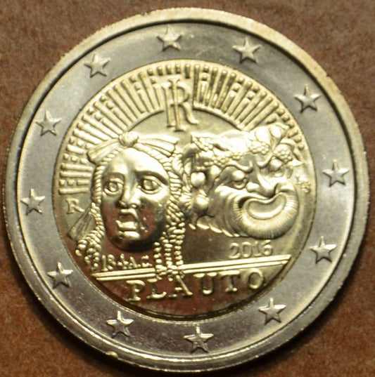 2 Euro Olaszország 2016 - Plautus halálának 2200. évfordulója (UNC)