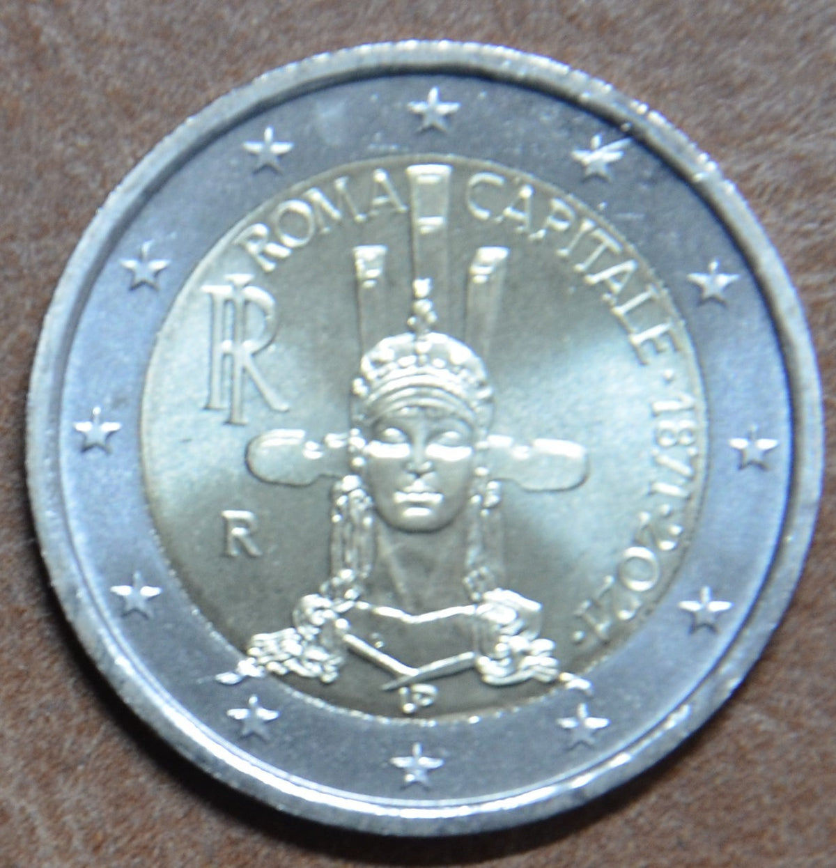 2 Euro Olaszország 2021 -  Róma az olasz főváros (UNC)